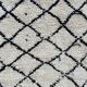 Beautiful vintage carpet of benin ouarain 90x220 cm