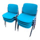 7 DSC 1965 chairs by Giancarlo Piretti published by Castelli, Italy.