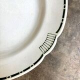 Lunéville hollow round dish in iron clay, "London" service