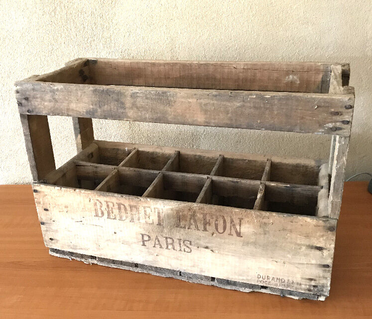 Wooden bottle locker - 1960