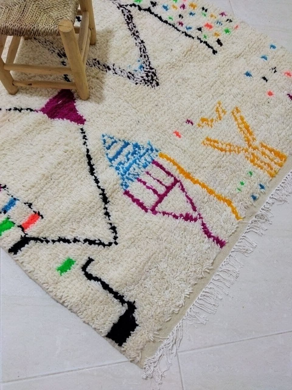 Moroccan Carpet 246x145cm