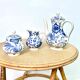 Paradiso Villeroy Boch teapot, sugar bowl and milk jar