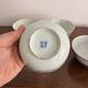 Lot Bol Riz Thé Bleu Blanc Porcelaine Chine Bleu Cobalt Dragons Impériaux