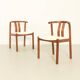 Six teak chairs by Hans J. Frydendal, Denmark 1970