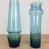 Scandinavian roll vases, Riihimaki glass Tamara Aladdin