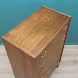 Walnut chest of drawers, Danish design, 60s, made in Denmark