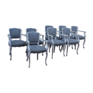 lot de 8 fauteuils