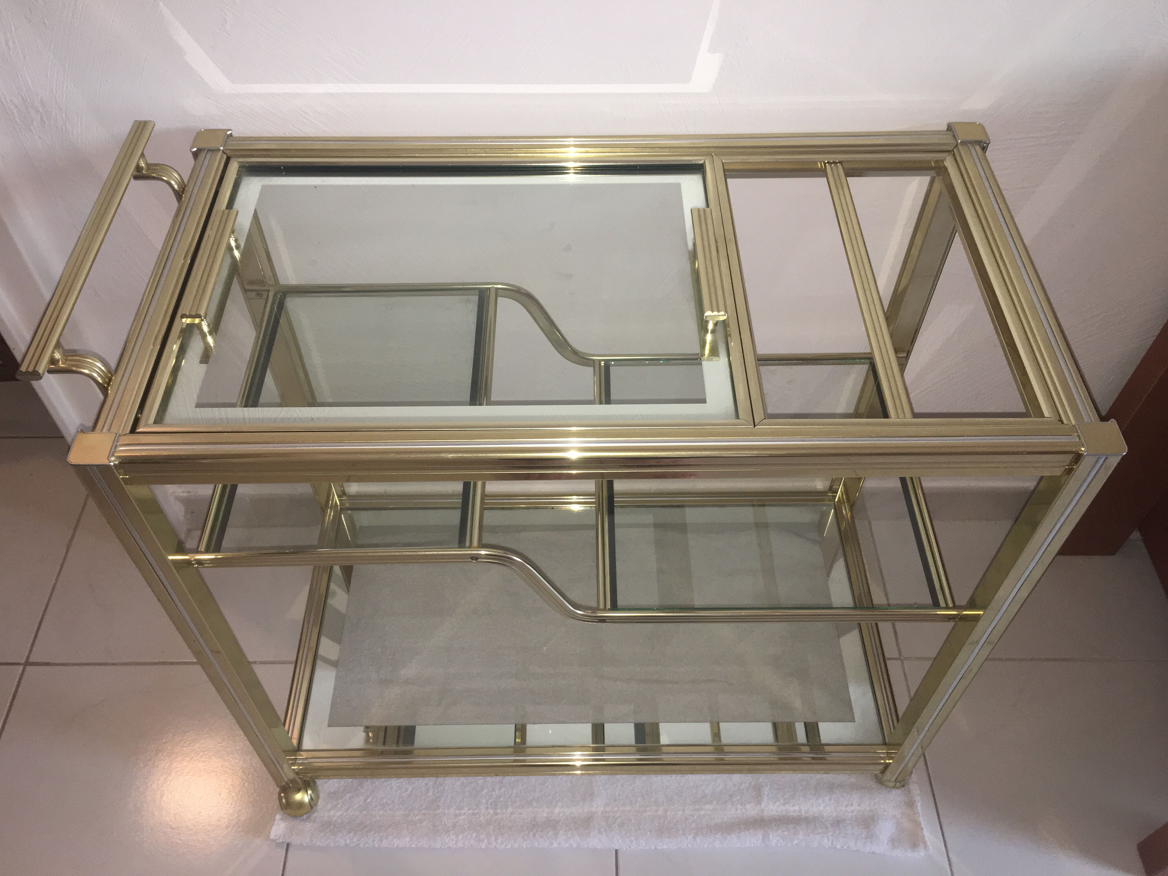 Serving bar Hollywood Regency 1960, 1970