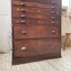 Workshop furniture printing with drawers XL oak