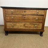 Empire chest of drawers returned from Egypt