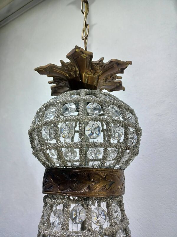 Paire de Lustres Montgolfière 1 Lumière