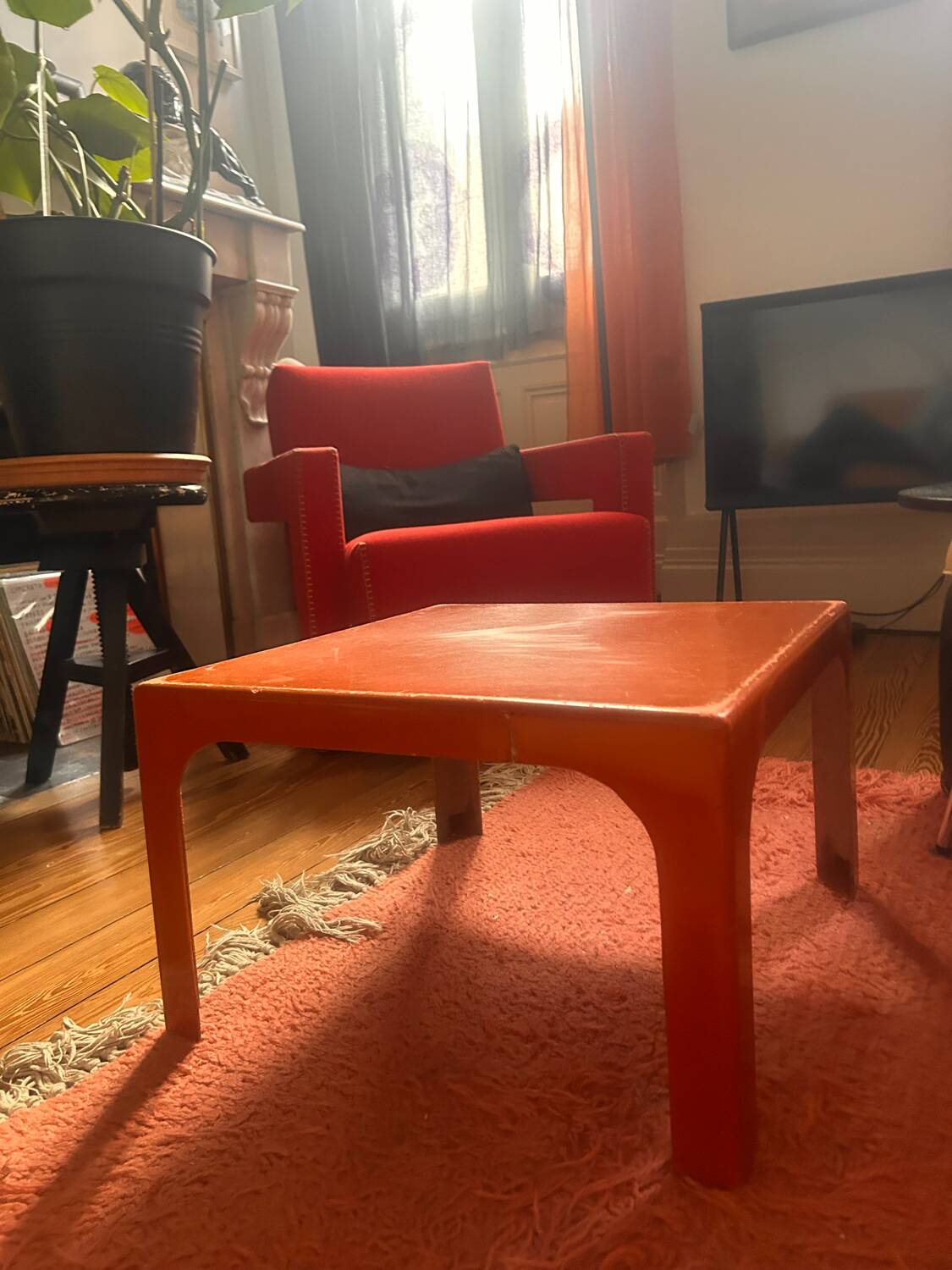 Fibreglass coffee table