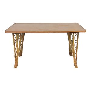 Table en rotin