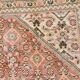 Vintage Turkish carpet in ivory and powder pink, 276 × 382 cm