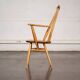 Set of 2 Windsor chairs with armrests.