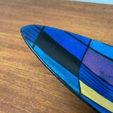 Bowl in West German pottery from the mid-century by Bodo Mans for Bay Keramik, 1960s.