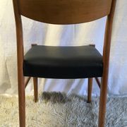 Series of 6 Scandinavian chairs in teak 50/60