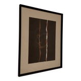 Amadeo Gabino La Noche Oscura Lithograph