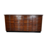Vintage dutch mahogany jewelers / watchmakers cabinet, circa 1930