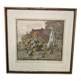 Lithograph by H. Majs