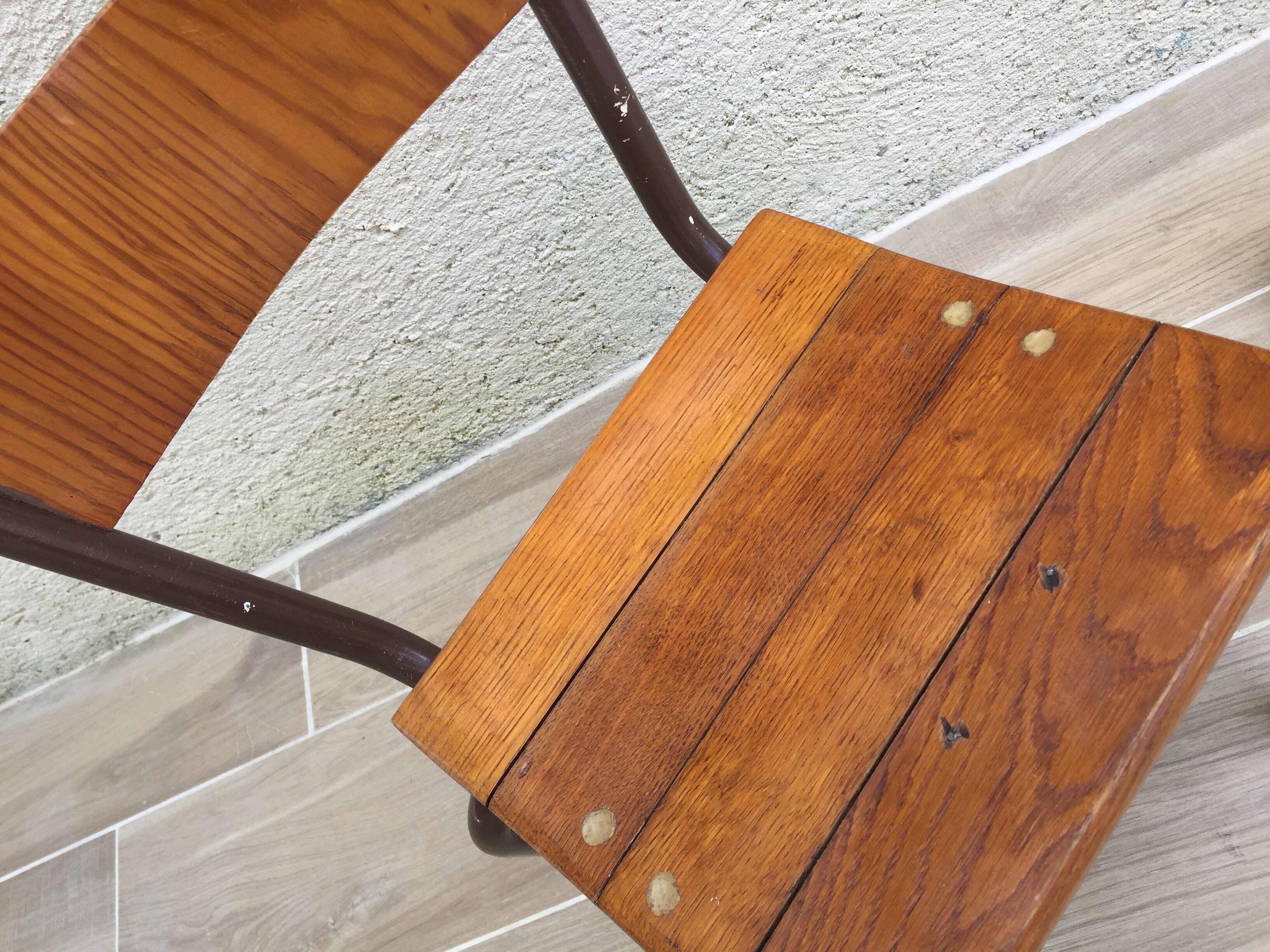 Vintage school chair