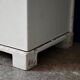 Retro commode with shelves Art Deco painted wood