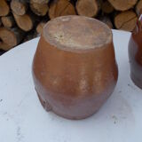 Sandstone pot duo