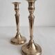 Antique candlesticks candlesticks baluster in brass copper