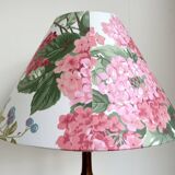 Pink Hydrangea Lampshade