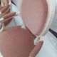 Paire de fauteuil médaillon style Louis XVI blanc patiné