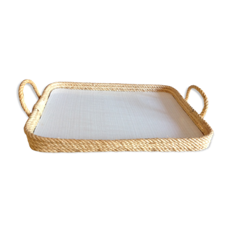 String and formica tray
