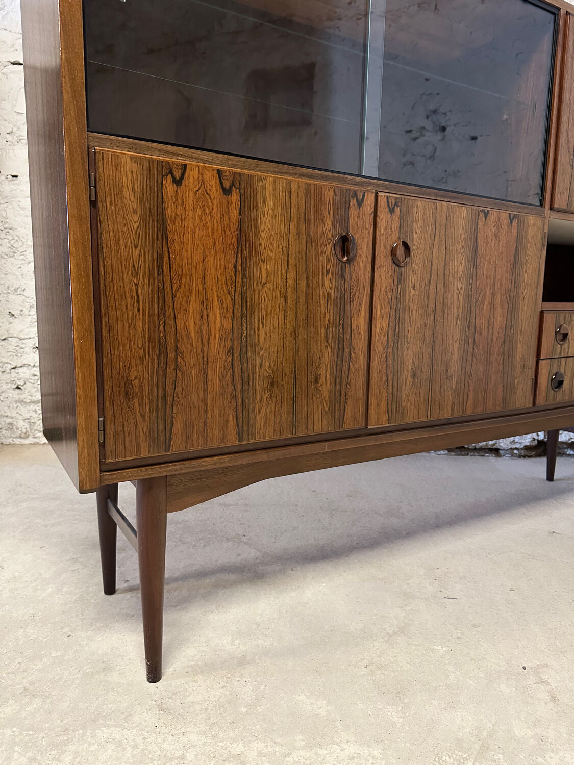 Scandinavian rosewood sideboard