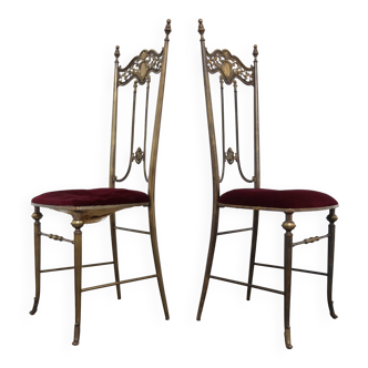 Coppia Di Sedie Pier Luigi Colli Style Mid-Century Design Anni 50