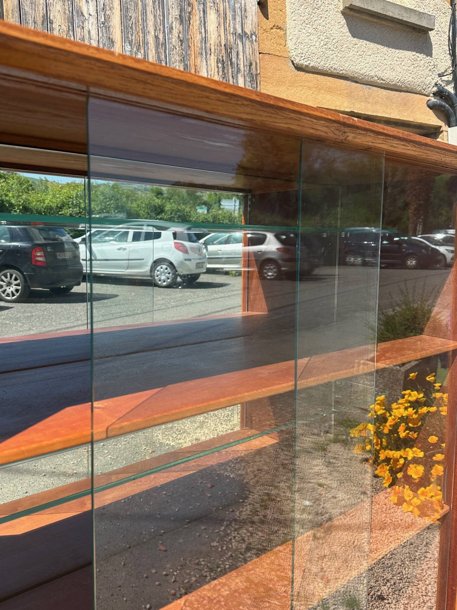 Vintage display cabinet