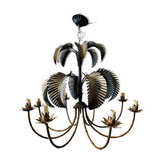Palm tree chandelier