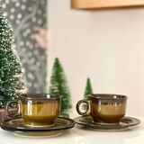 Set of 2 vintage 1970 mugs made in Poland