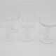 Set of 6 champagne cups mismatched