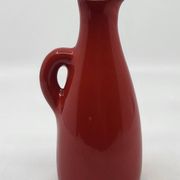 Robert Picault bottle in red ceramic, Vallauris, France, vintage 1950.