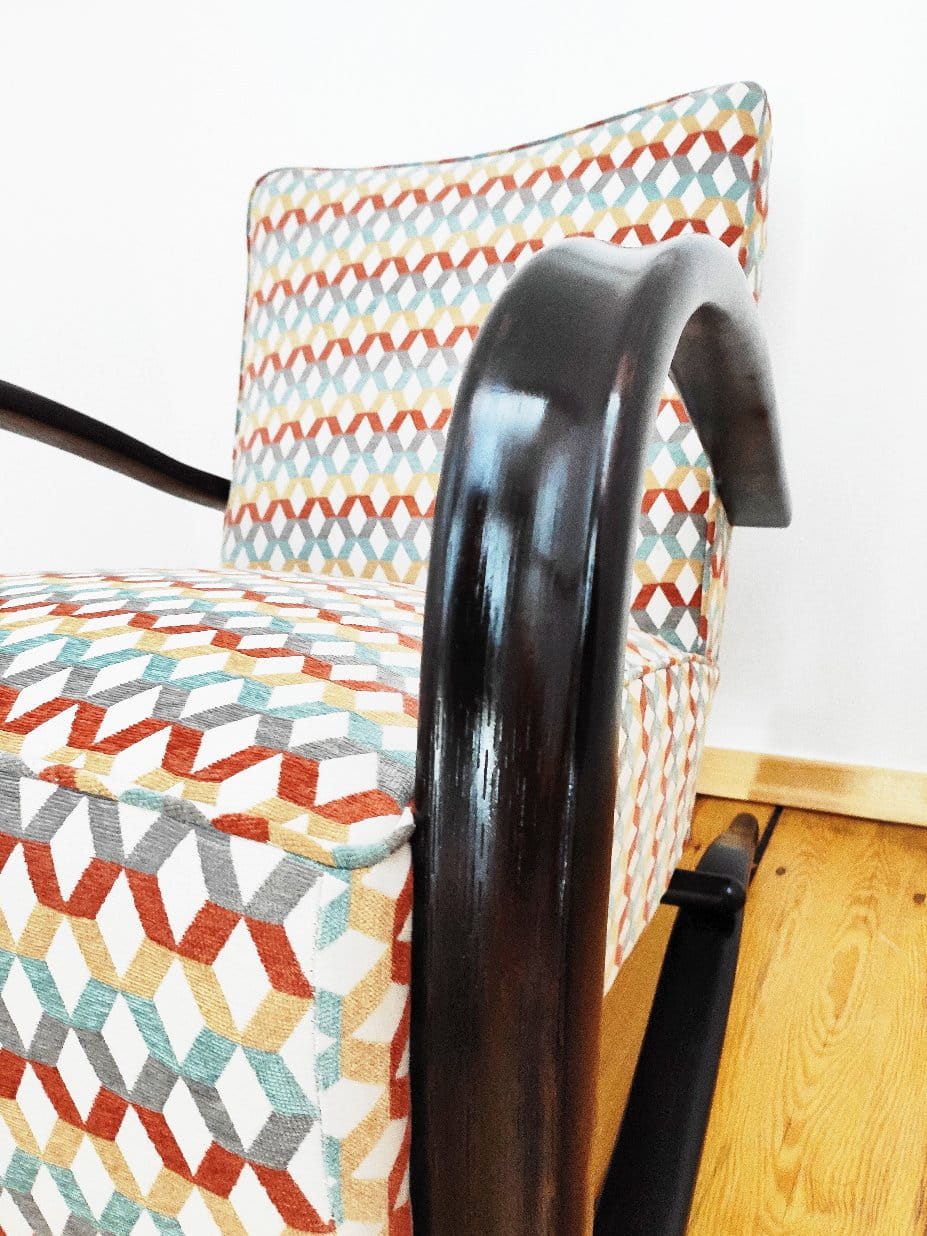 Armchair h 269 by J. Halabala for UP Závody, Czechoslovakia, 1930s