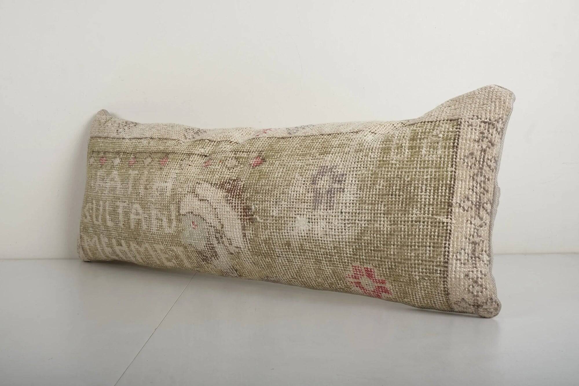 Vintage Turkish cushion cover 28x81 cm