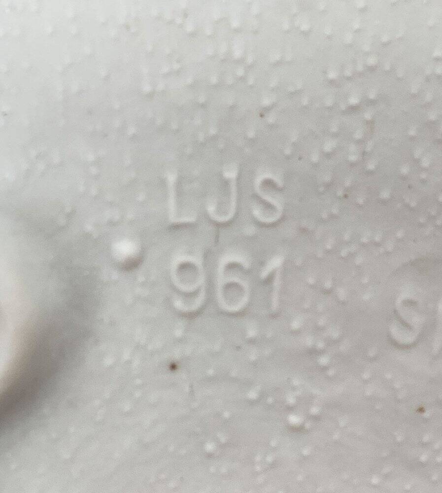 Ceiling or wall lamp model 961 modern mid-century by Wilhelm Wagenfeld for Lindner, Germany, 1950s.