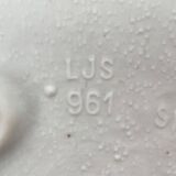 Ceiling or wall lamp model 961 modern mid-century by Wilhelm Wagenfeld for Lindner, Germany, 1950s.