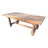Table basse vintage bois massif