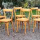 6 chaises Baumann n°55, années 50