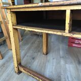Vintage wooden school desk 1930s