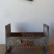 Old, antique cradle.