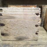 Shelf antique wooden grocery store