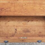 Solid pine chest of drawers