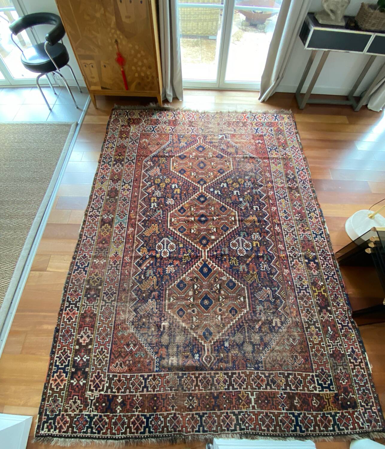 Grand tapis kilim