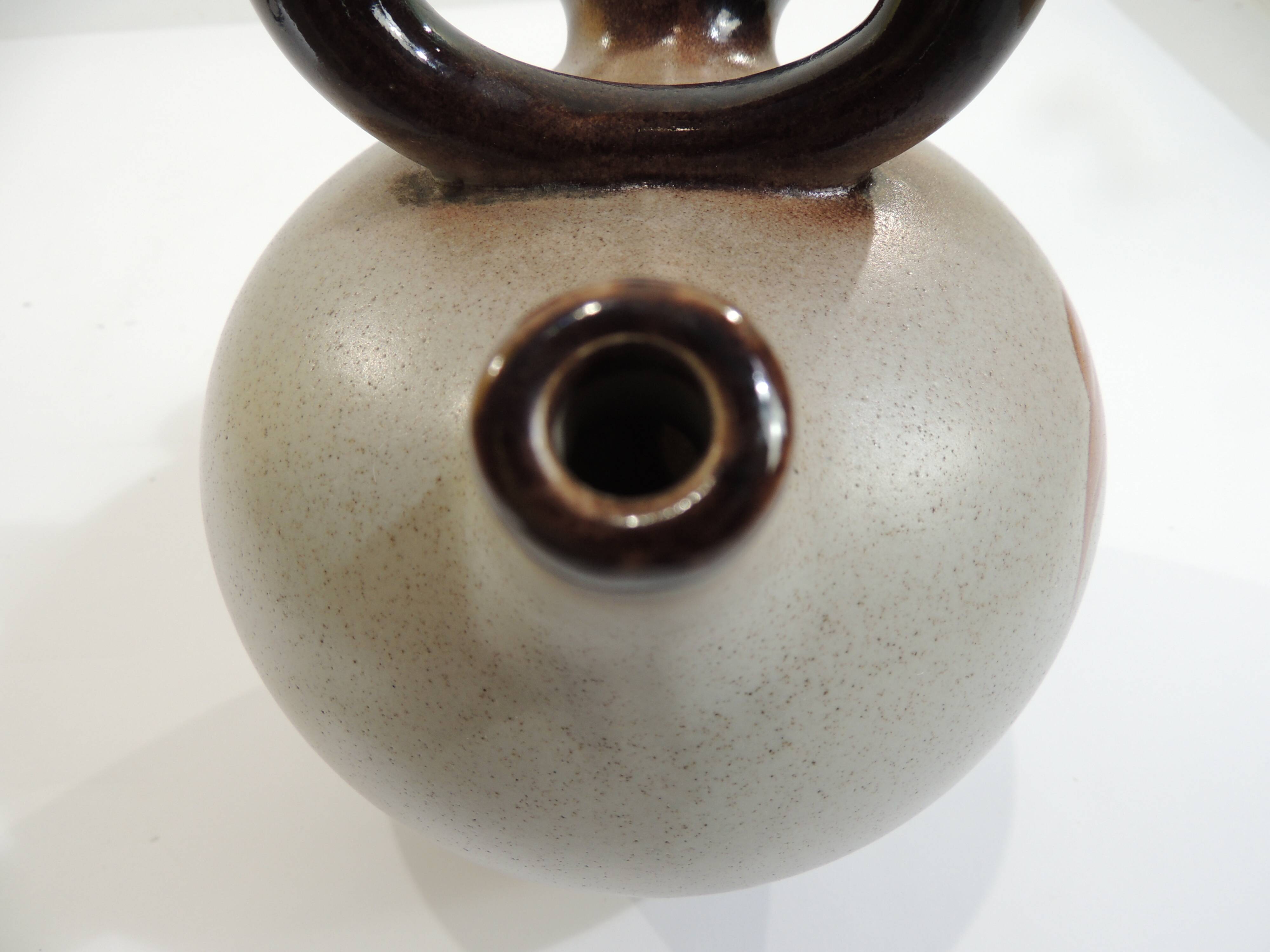 Cruche carafe gargoulette grés vernissé/vintage
